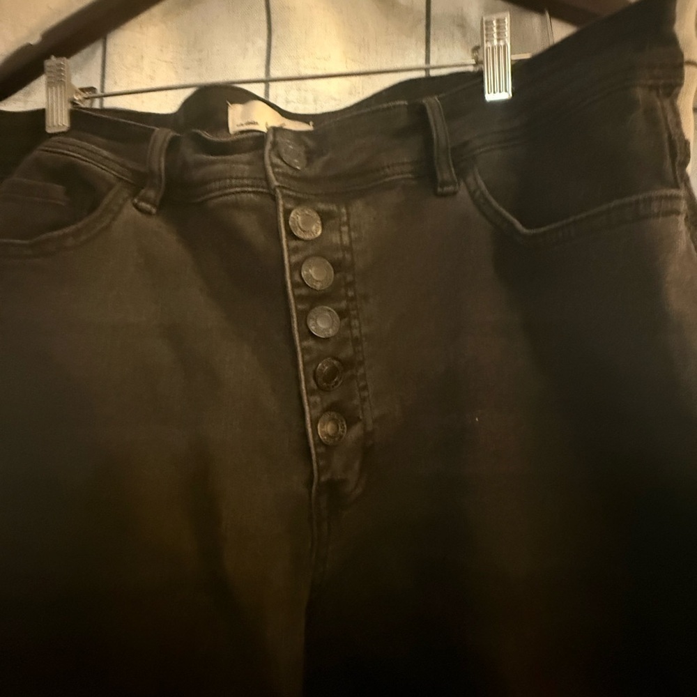 Vermet Button Fly Straight leg jeans Vermet Size 18 - Picture 7 of 13
